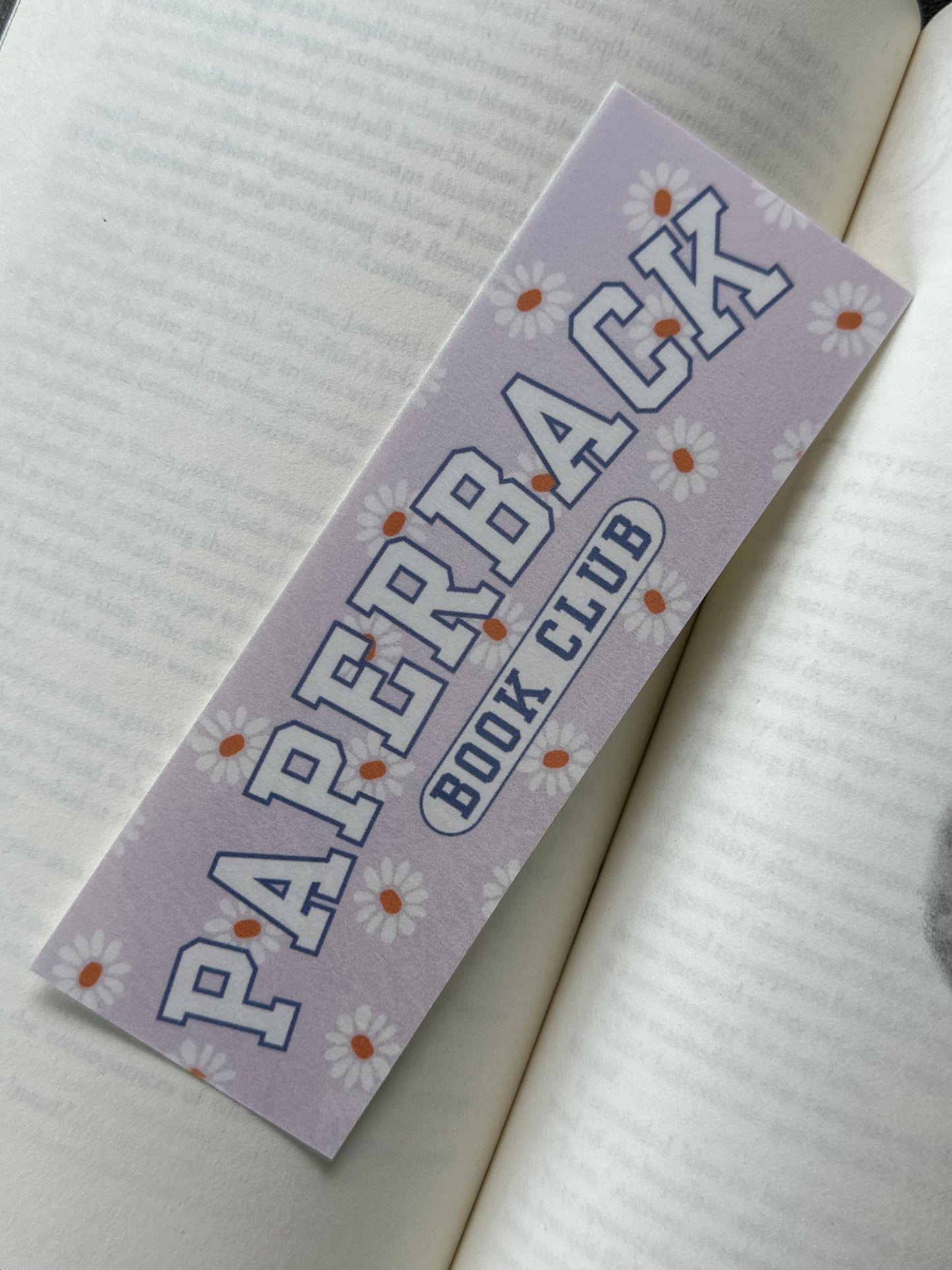 Paperback Book Club Bookmark Bundle - Purple - 4 Pack