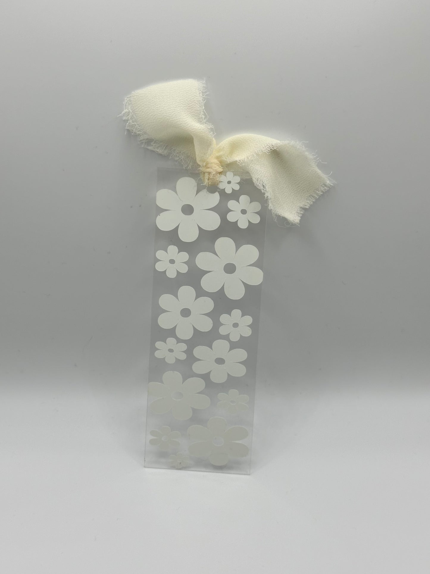 Glow In The Dark - Daisies - Acrylic Bookmark