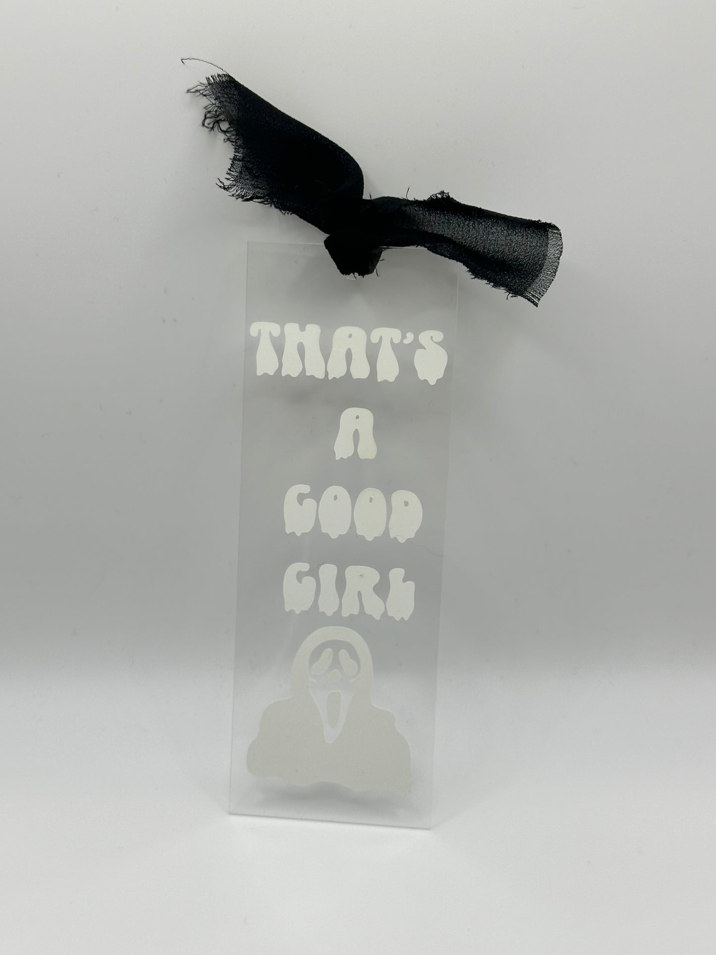 Glow In The Dark - Good Girl - Acrylic Bookmark