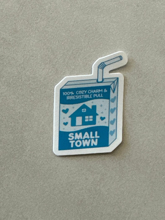 Small Town Trope Juice box - Sticker