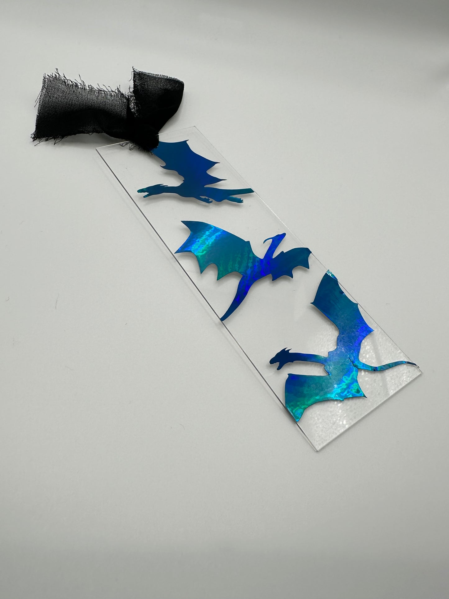 Blue Dragon - Acrylic Bookmark
