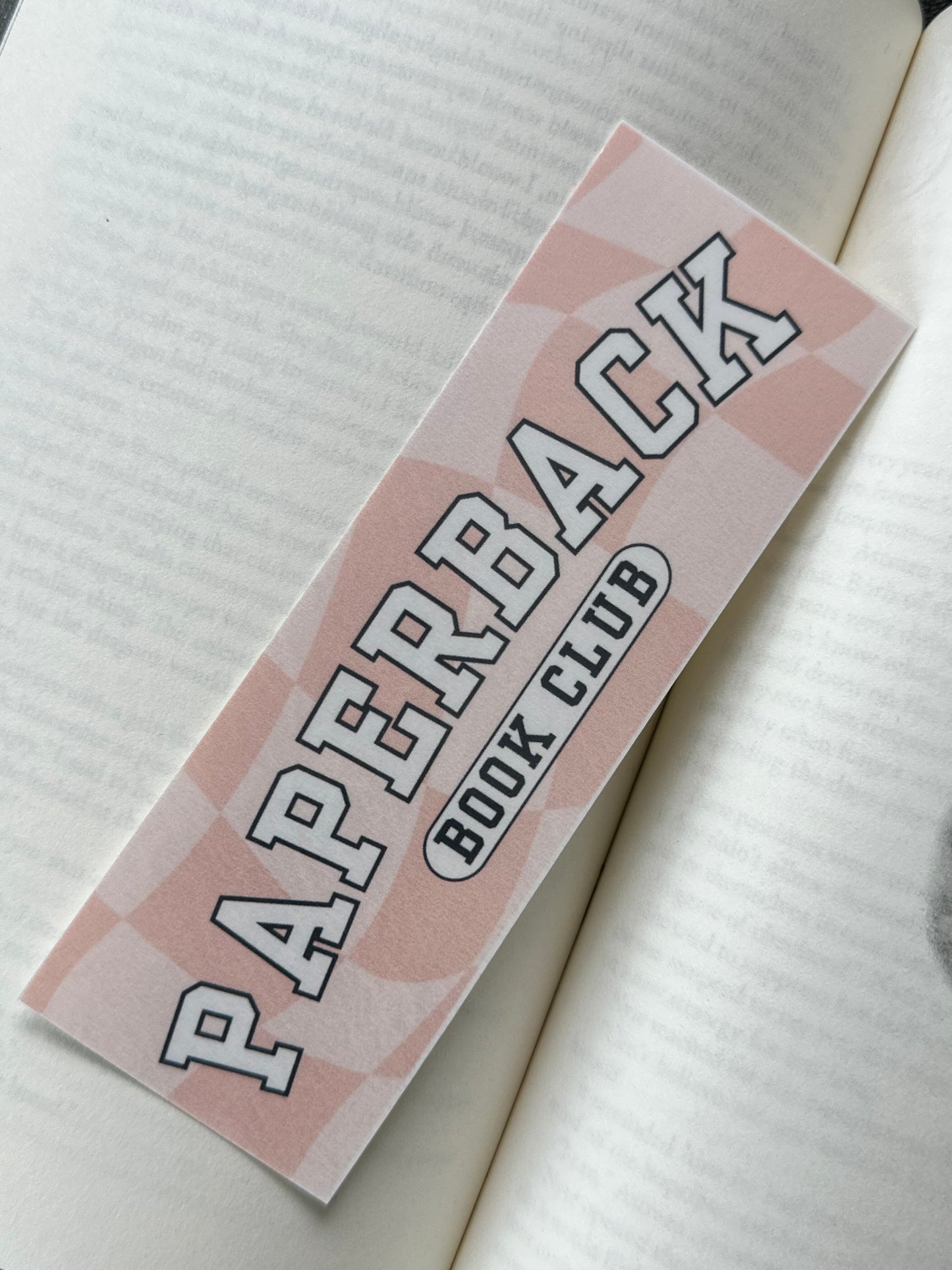Paperback Bookclub Bookmark Bundle - Pink - 4 Pack