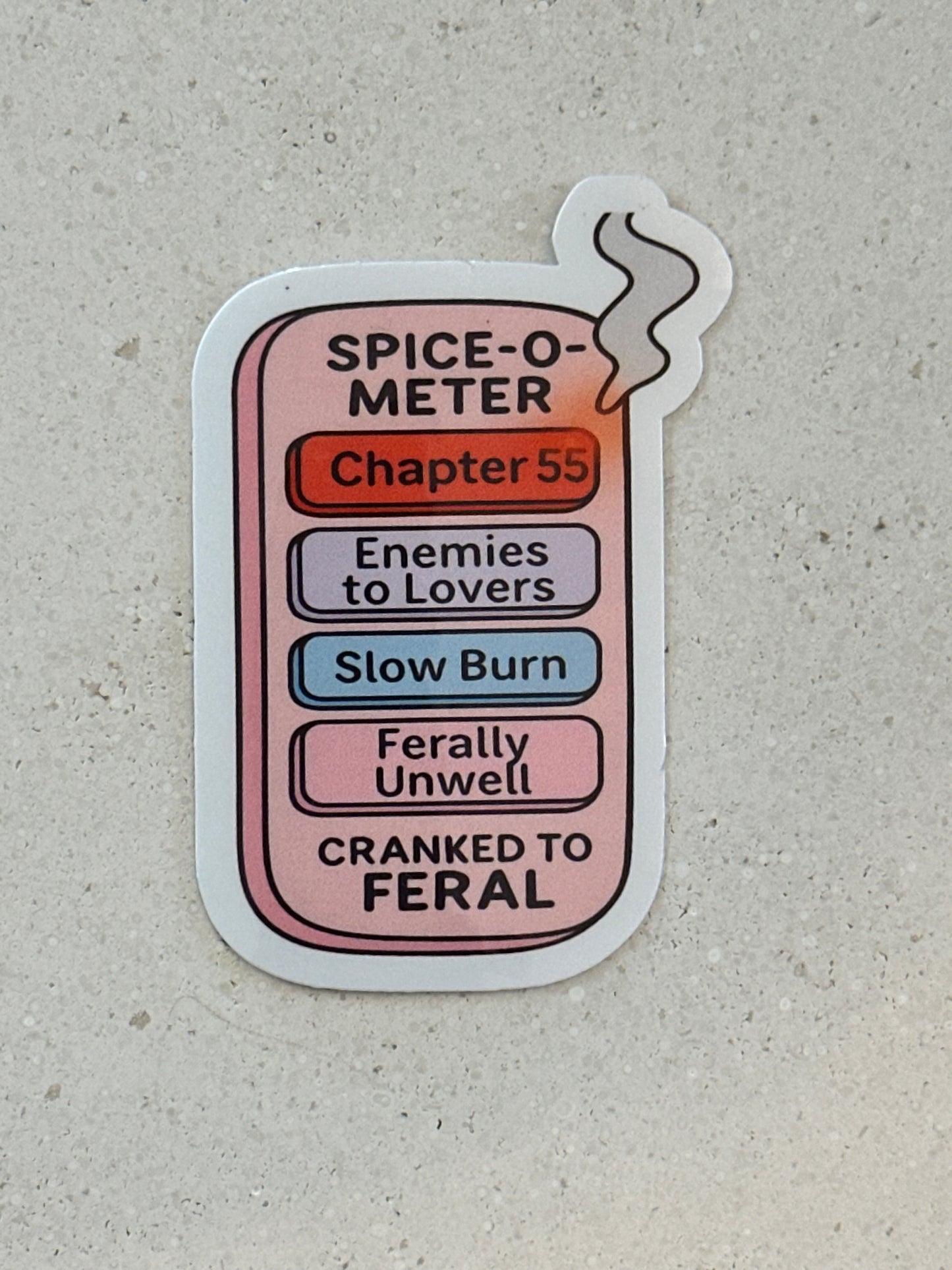 Spice-O-Meter - Sticker