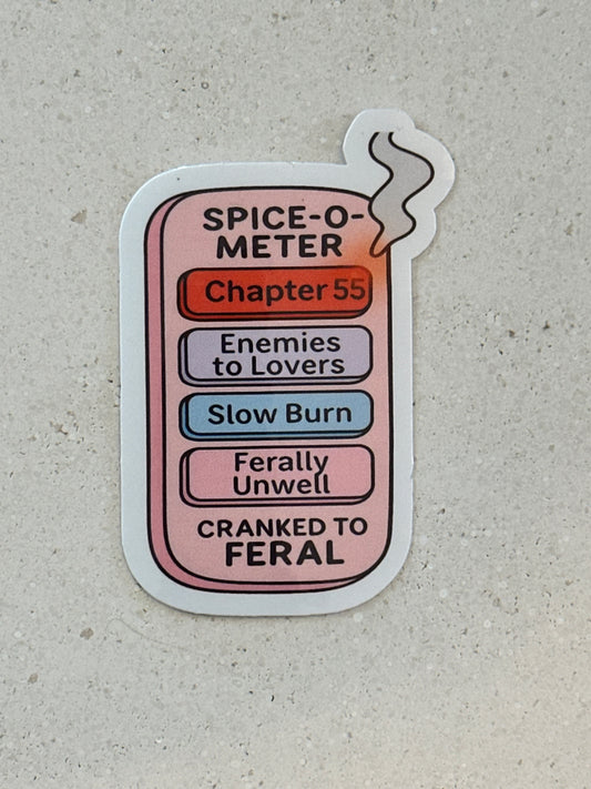 Spice-O-Meter - Sticker