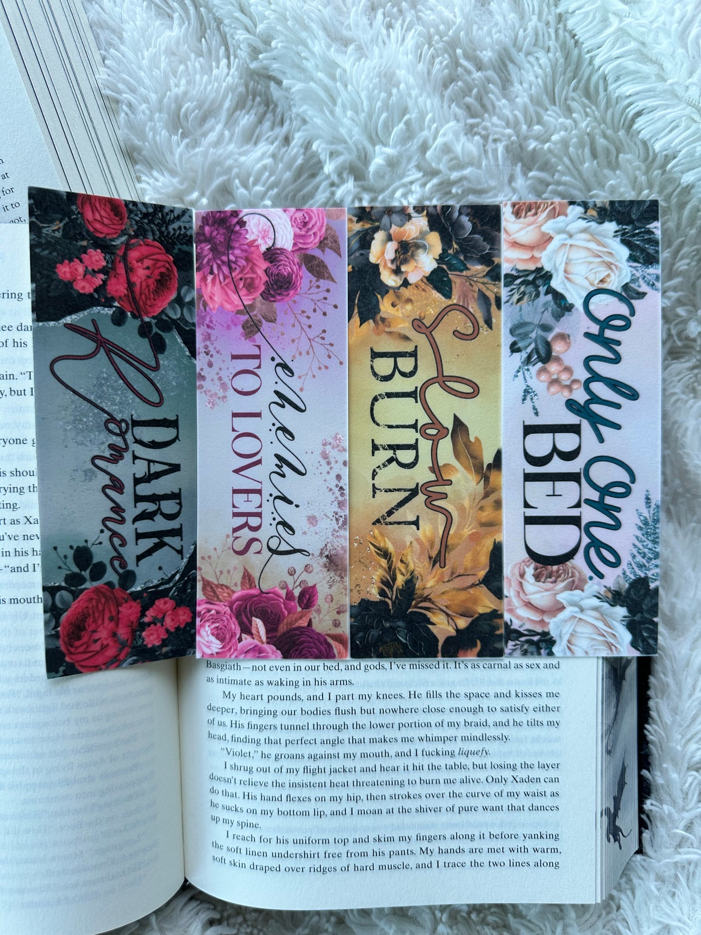 Book Tropes (3) Bookmark Bundle - 4 Pack