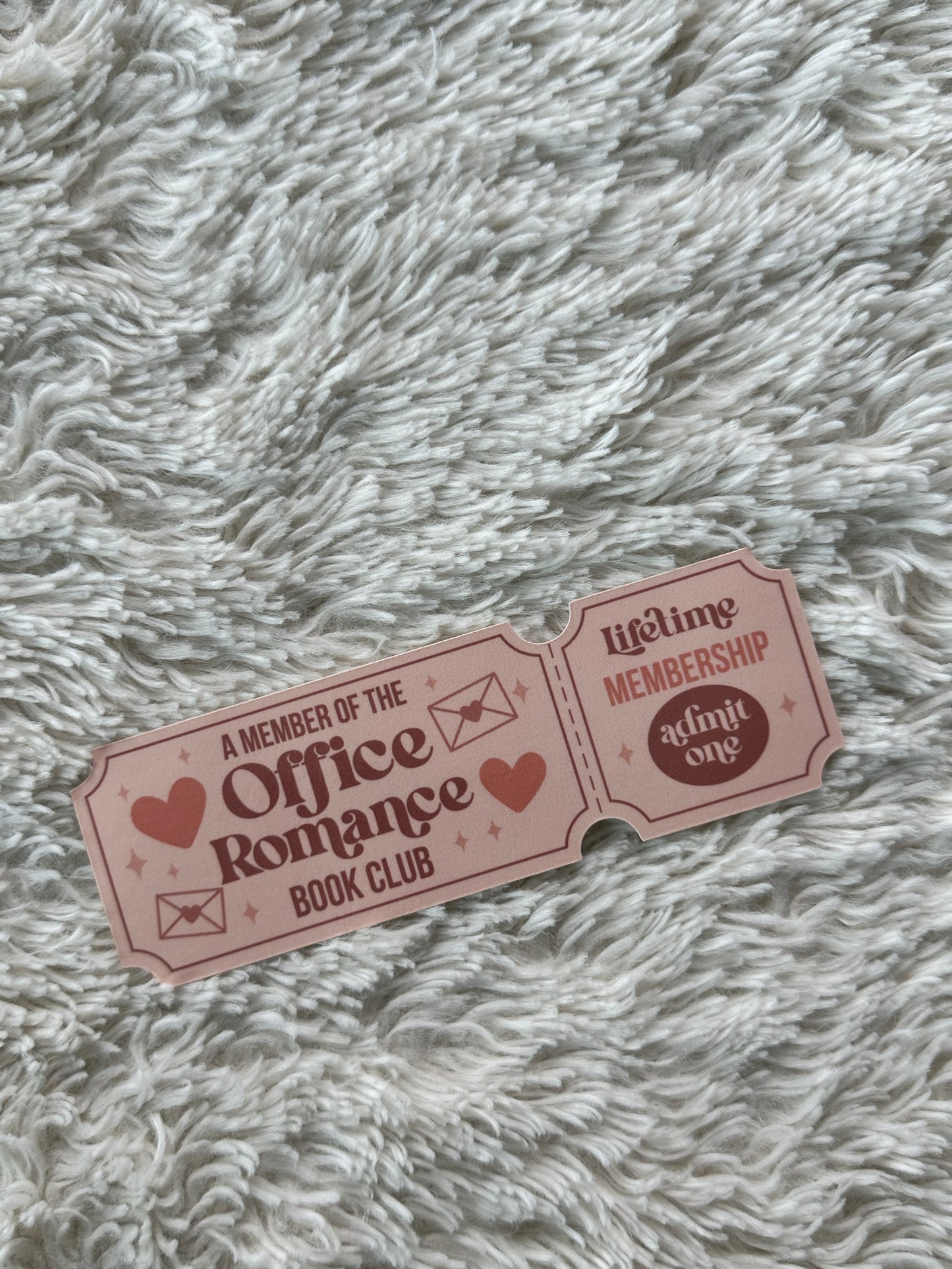 Office Romance Book Club - Bookmark