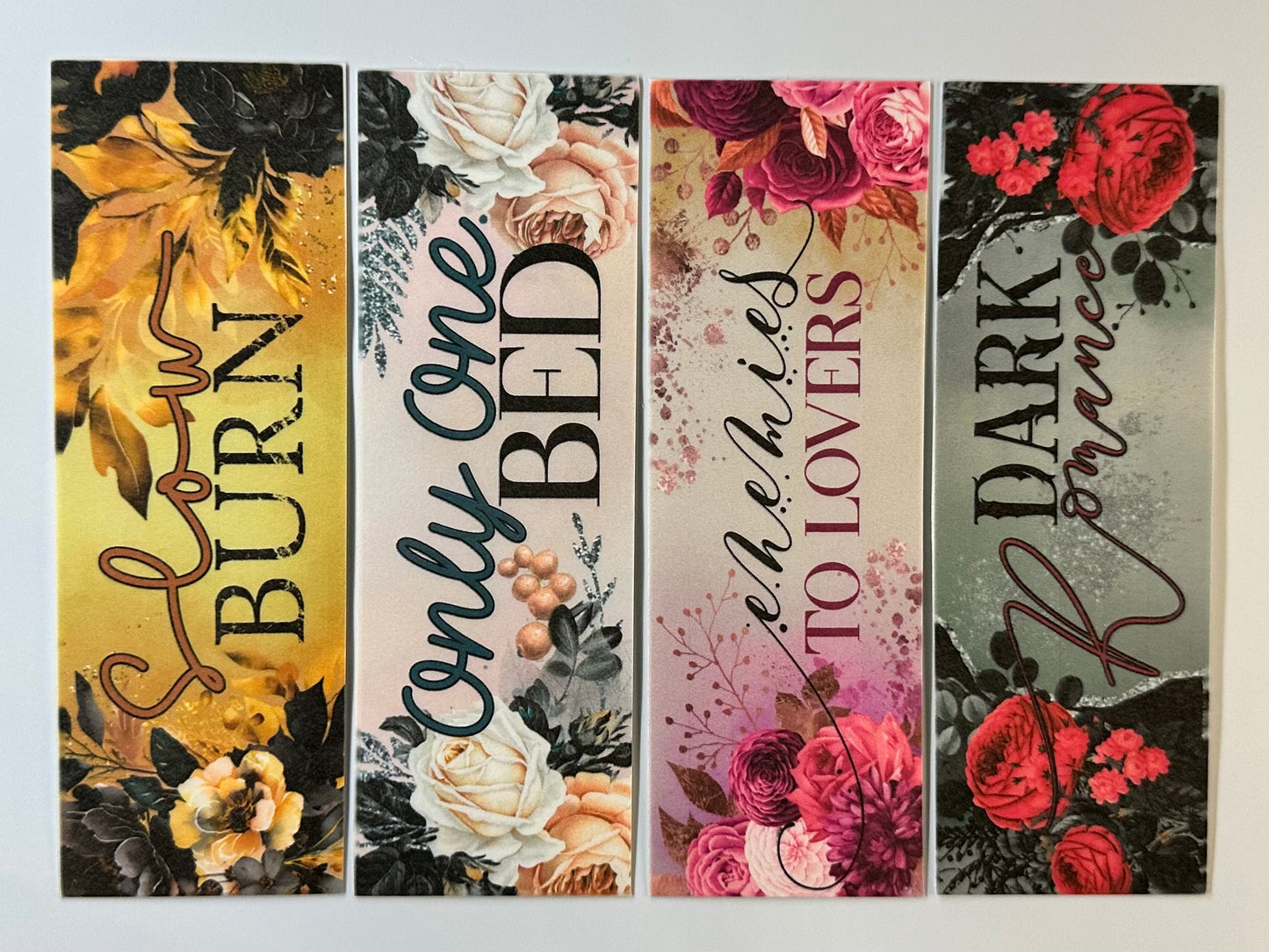 Book Tropes (3) Bookmark Bundle - 4 Pack