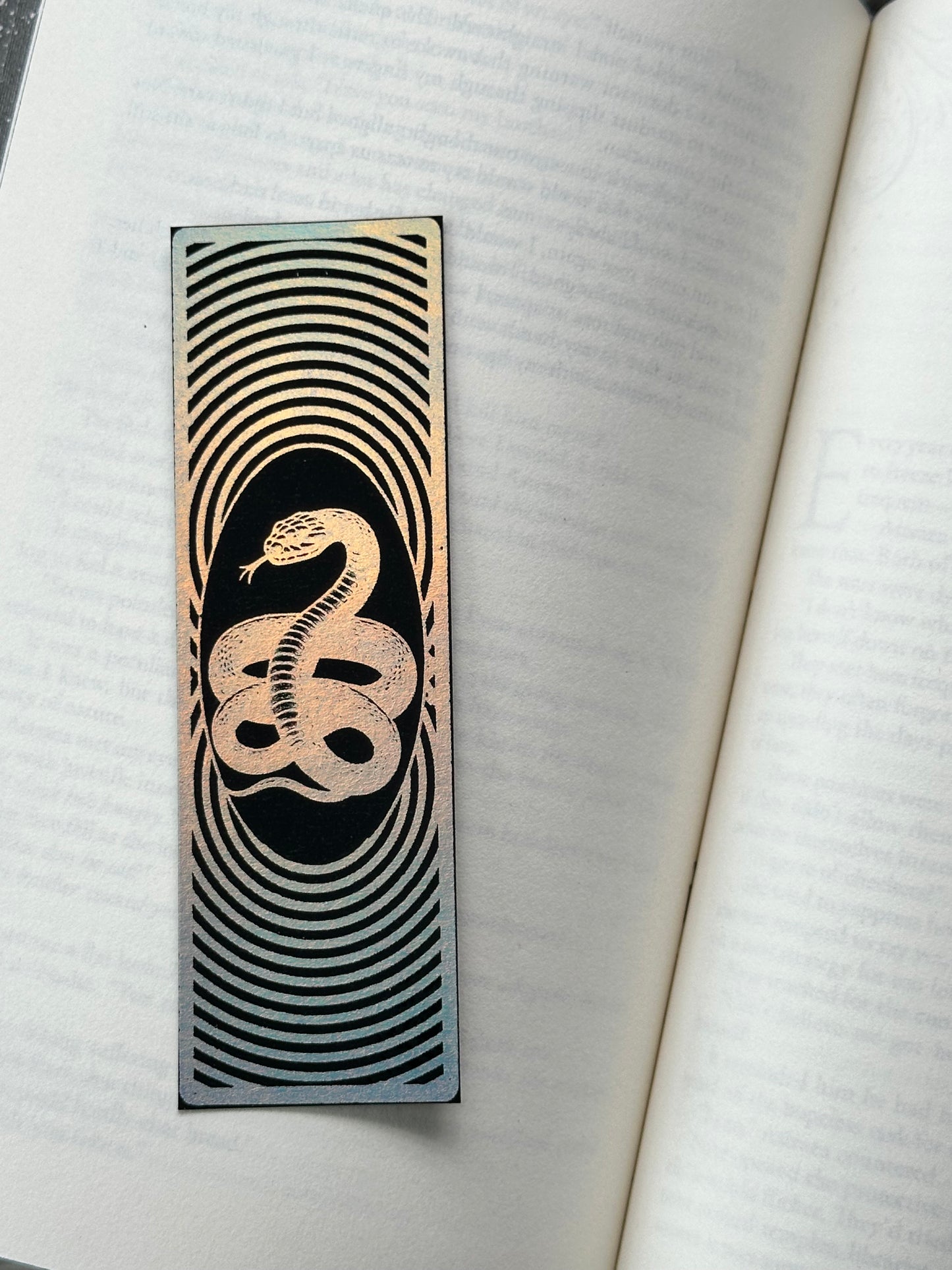 Serpent - Foil Bookmark - (Silver Holographic)