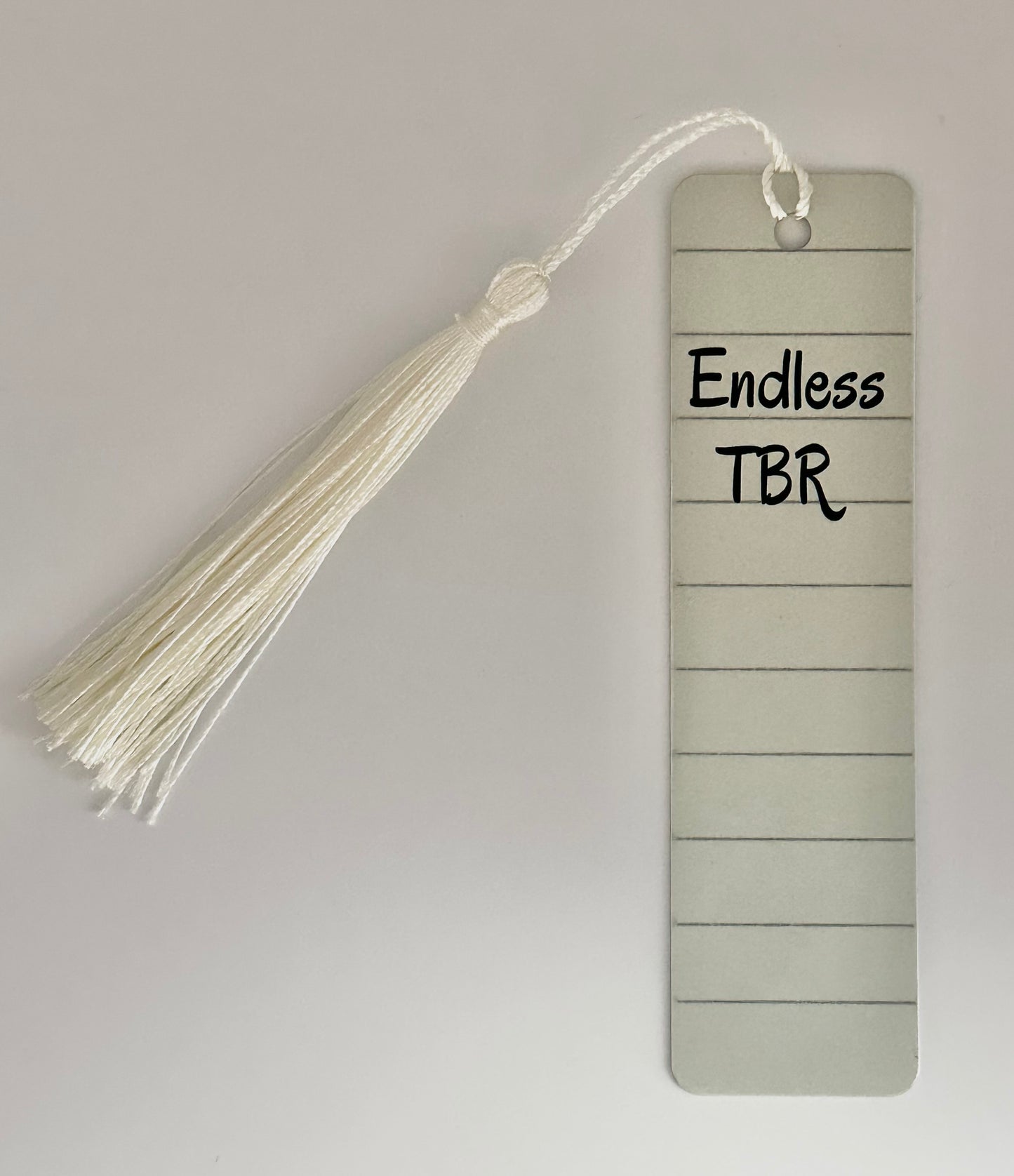 Endless TBR - Metal Bookmark