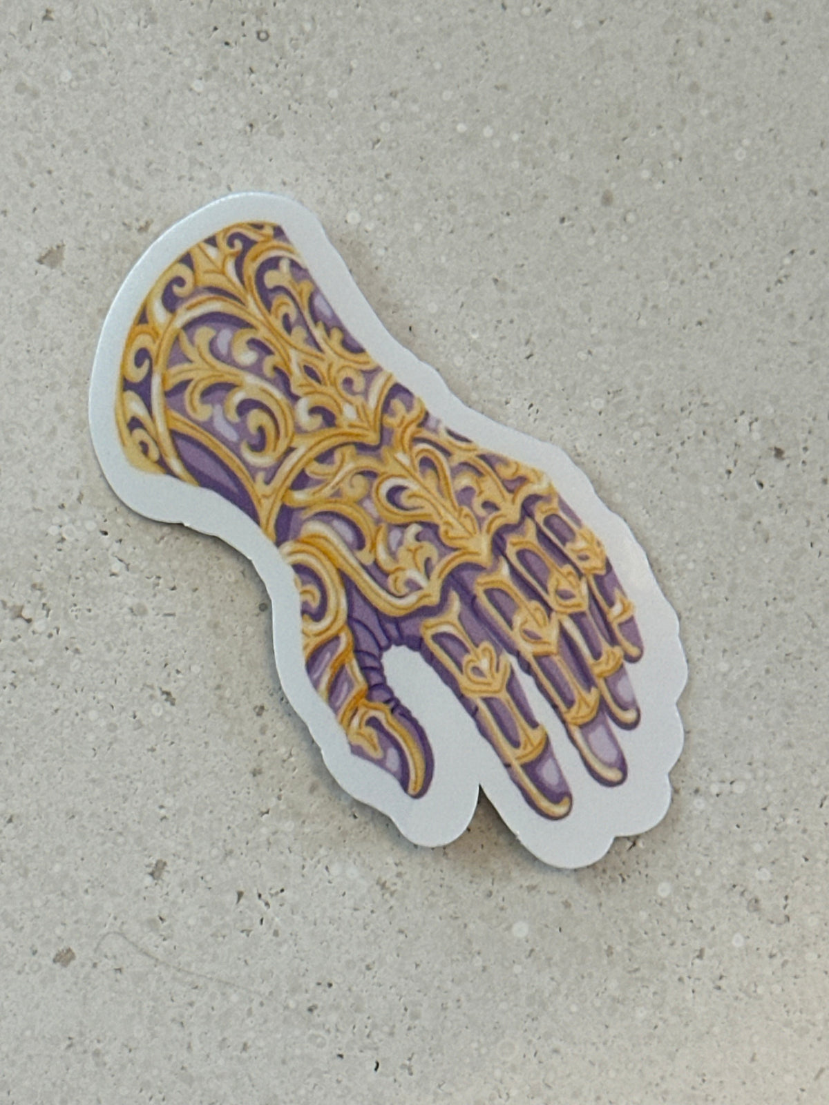 Gold Gauntlet - Sticker