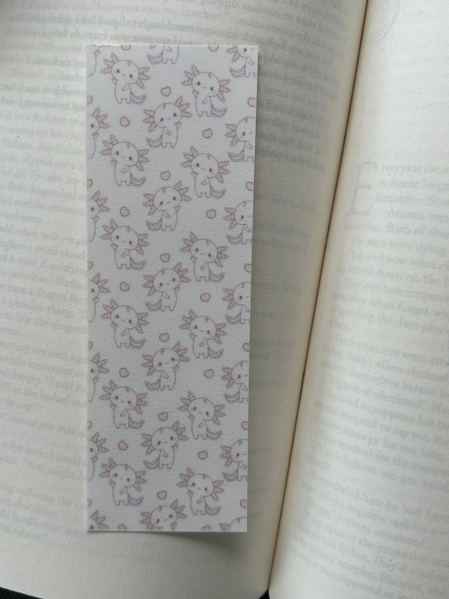 Cute Axolotl - Bookmark