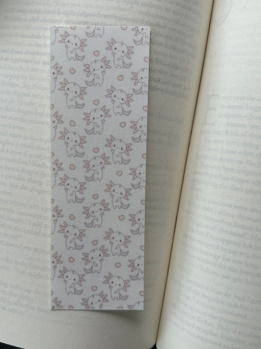 Cute Axolotl - Bookmark