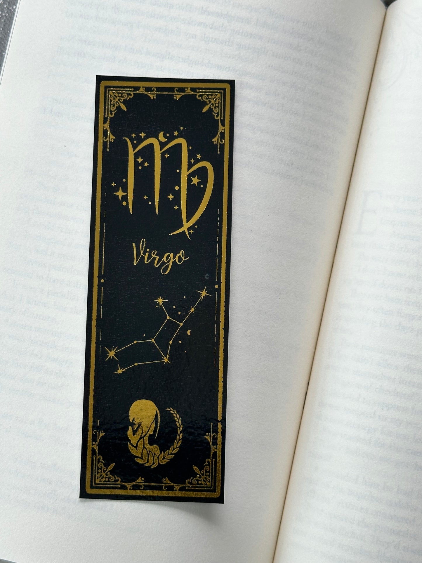 Virgo - Foil Bookmark - (Gold)