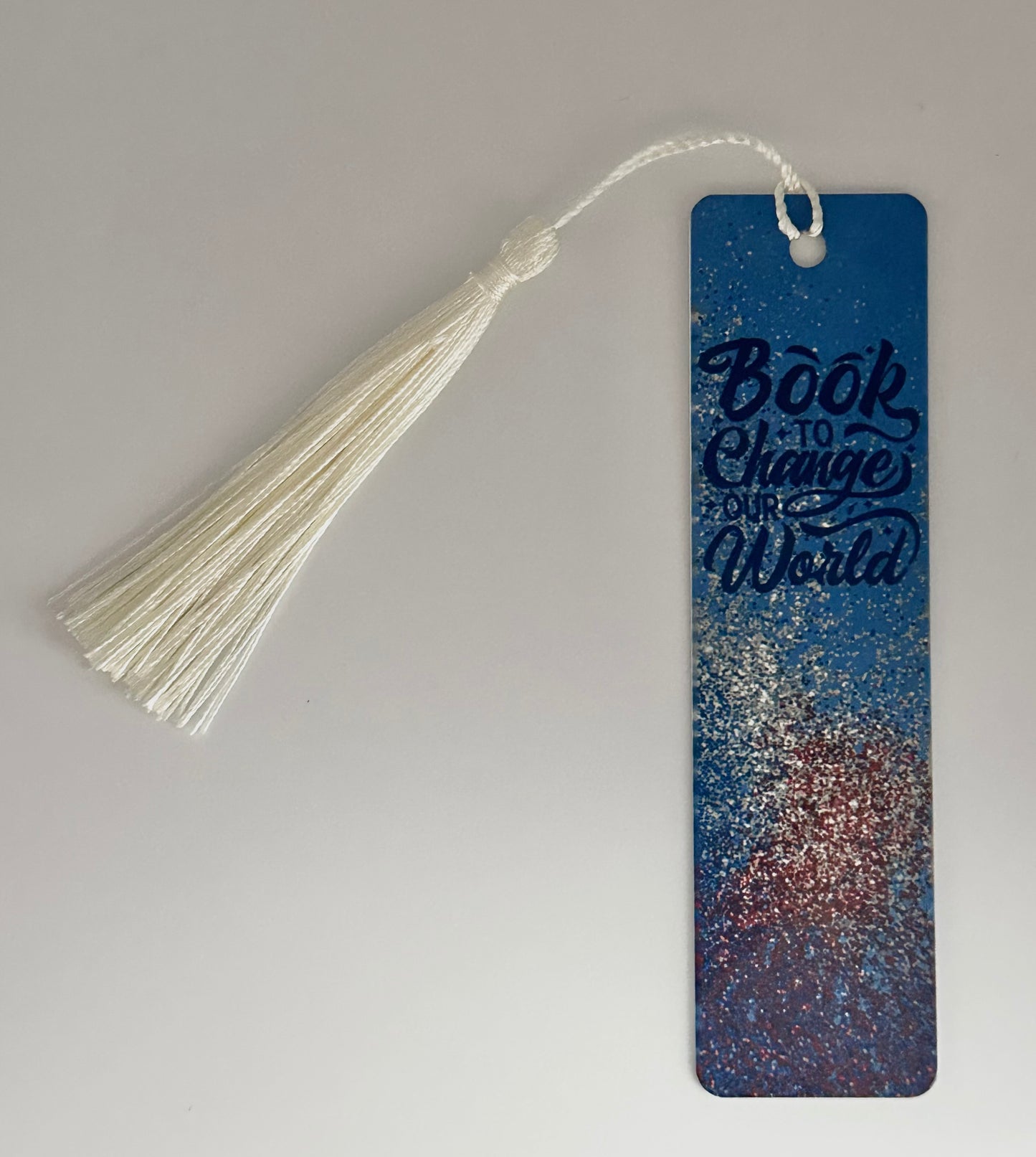 Book To Change Our World - Metal Bookmark