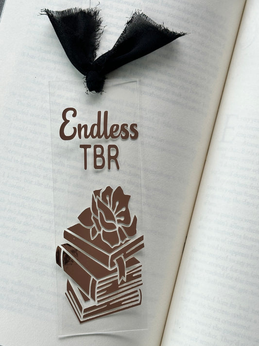 Endless TBR - Acrylic Bookmark