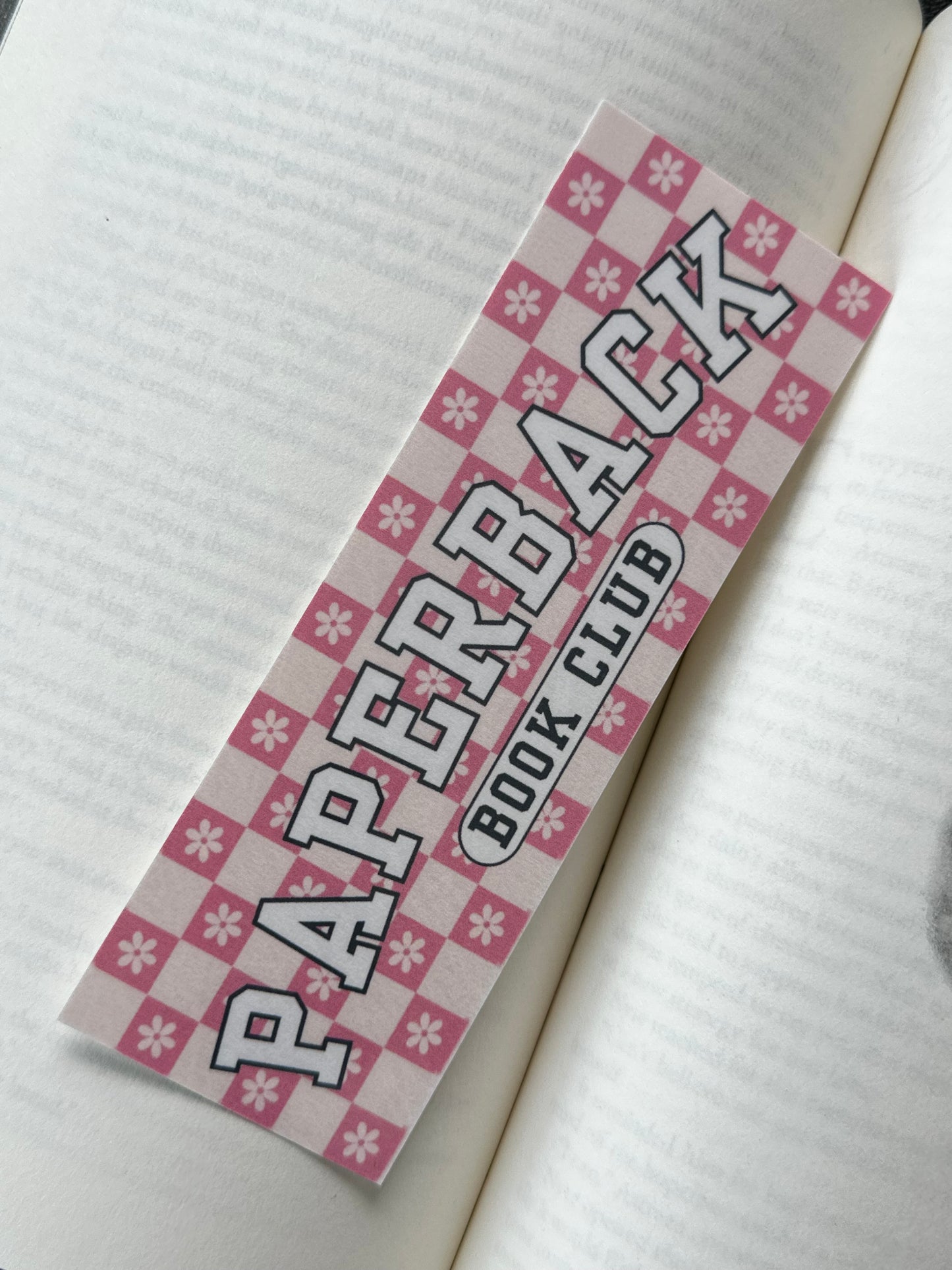Paperback Bookclub Bookmark Bundle - Pink - 4 Pack