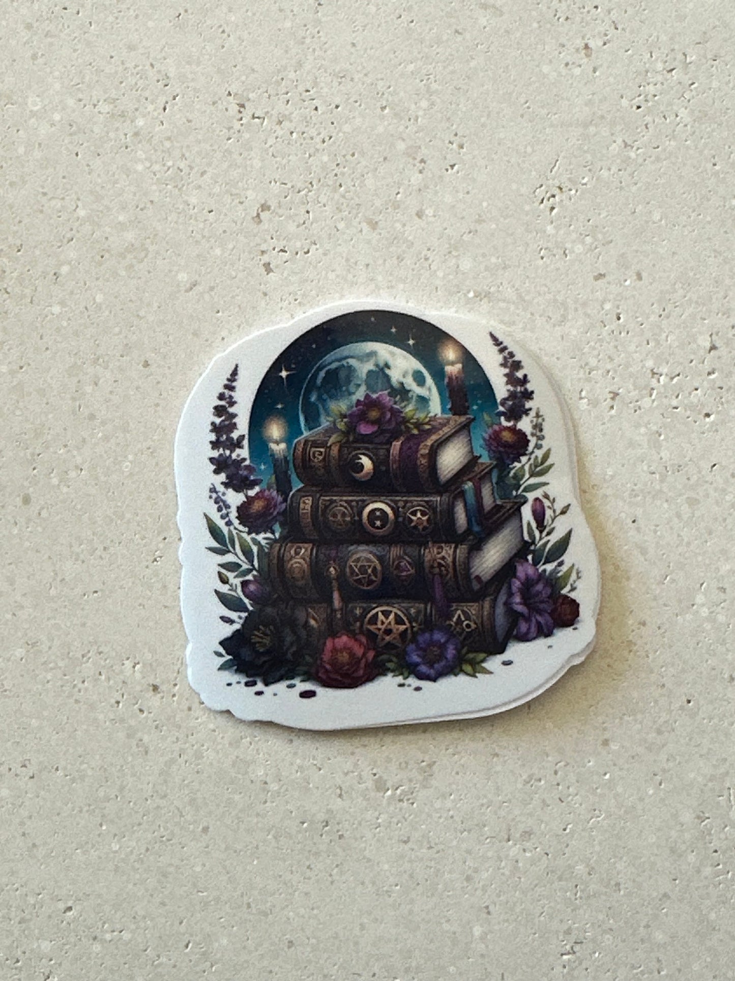 Magical Book Stack - Sticker