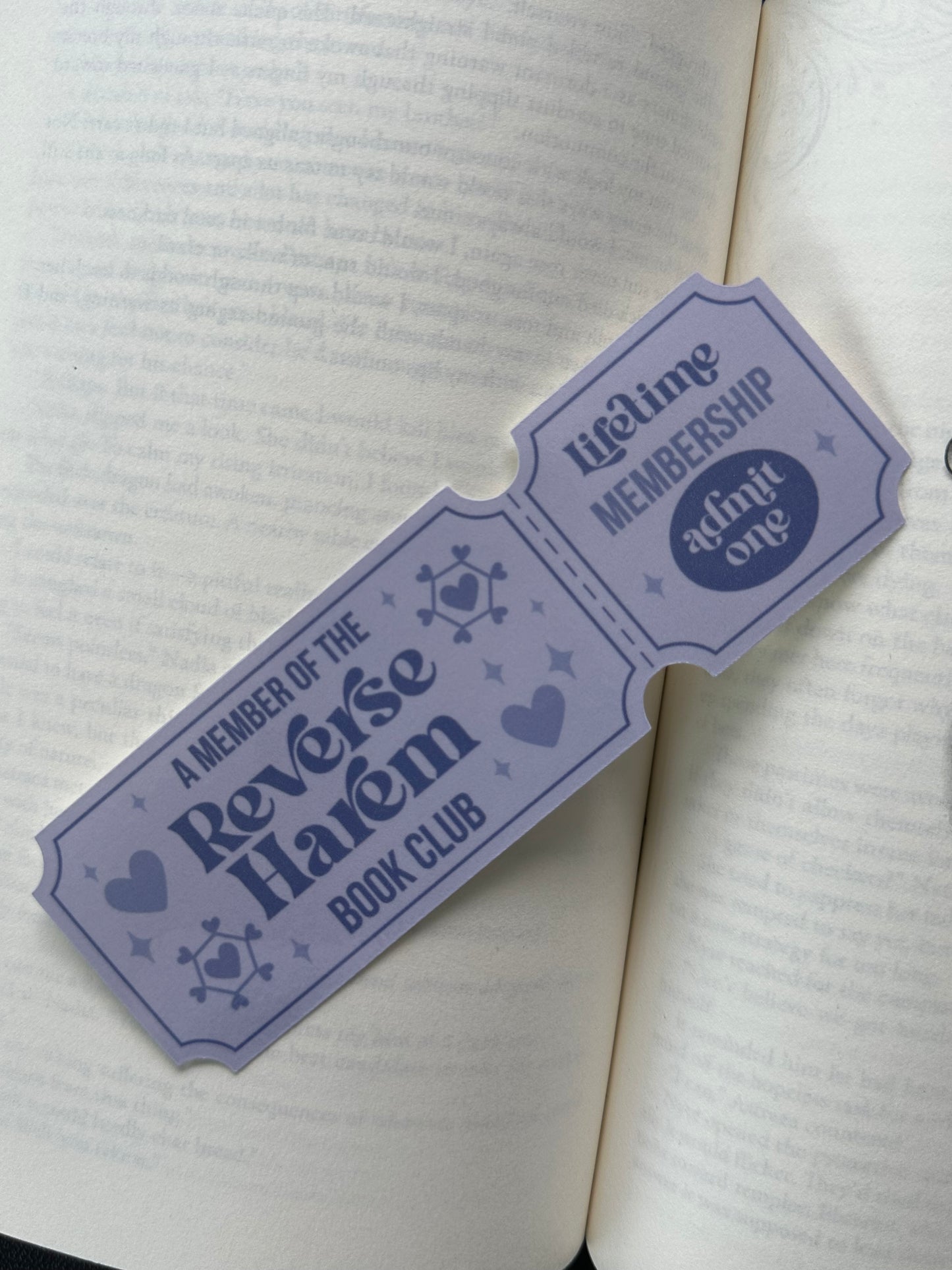 Reverse Harem Book Club - Bookmark