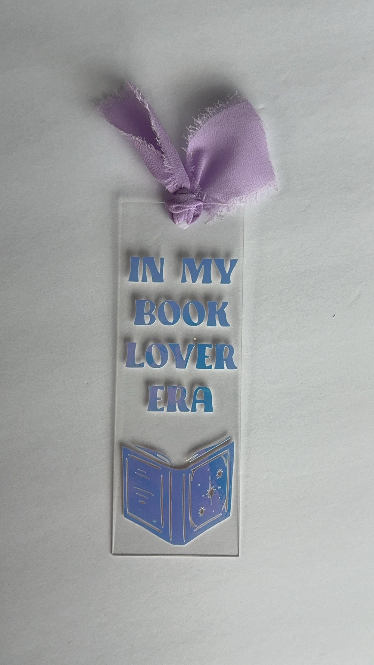 In My Book Lover Era - Acrylic bookmark