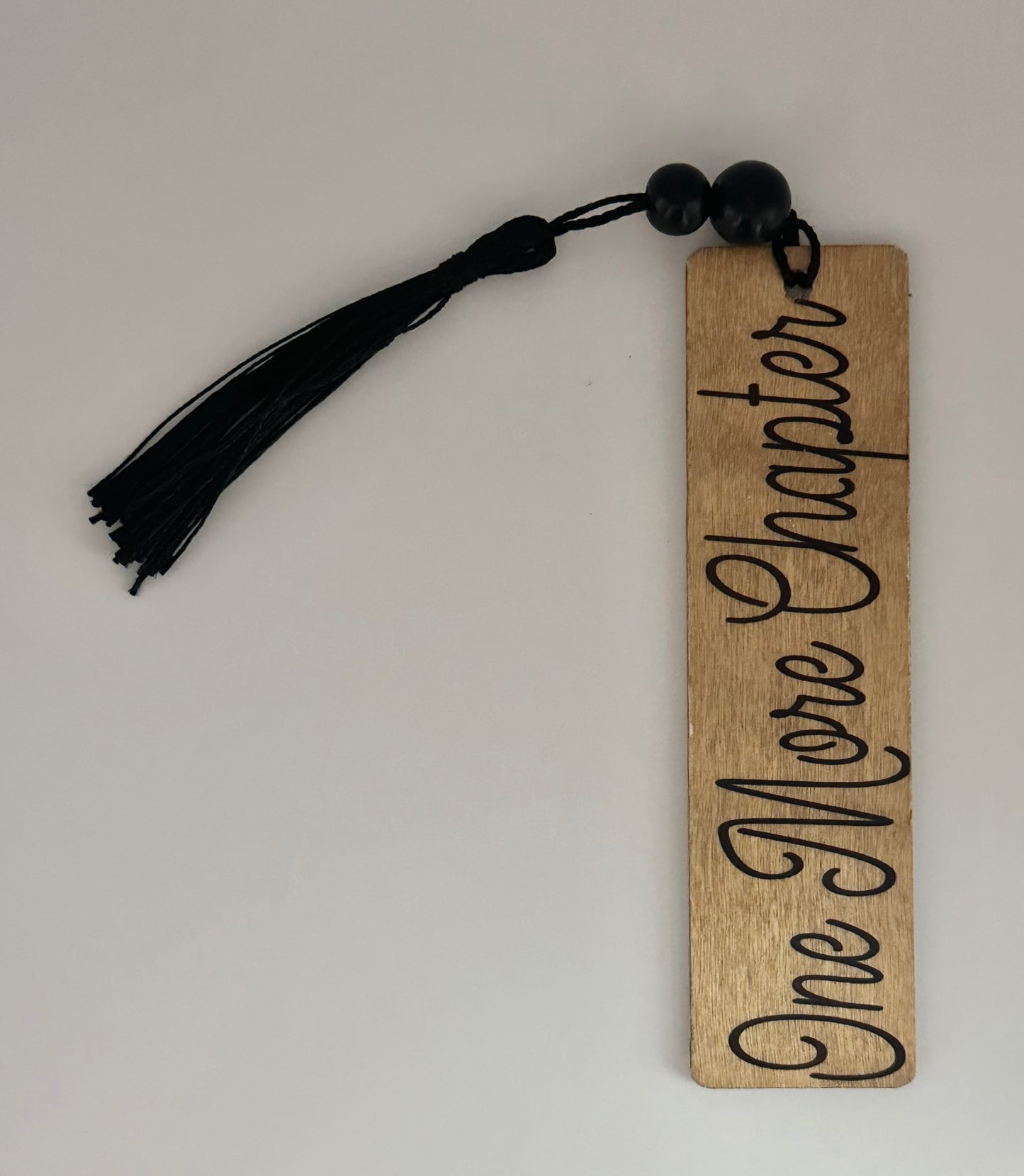 One More Chapter - Wood Bookmark - (Early American)