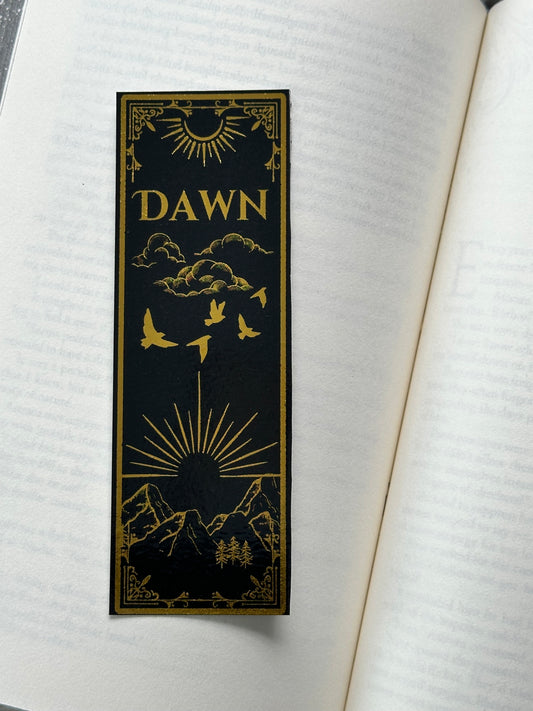 Dawn - Foil Bookmark - (Gold)