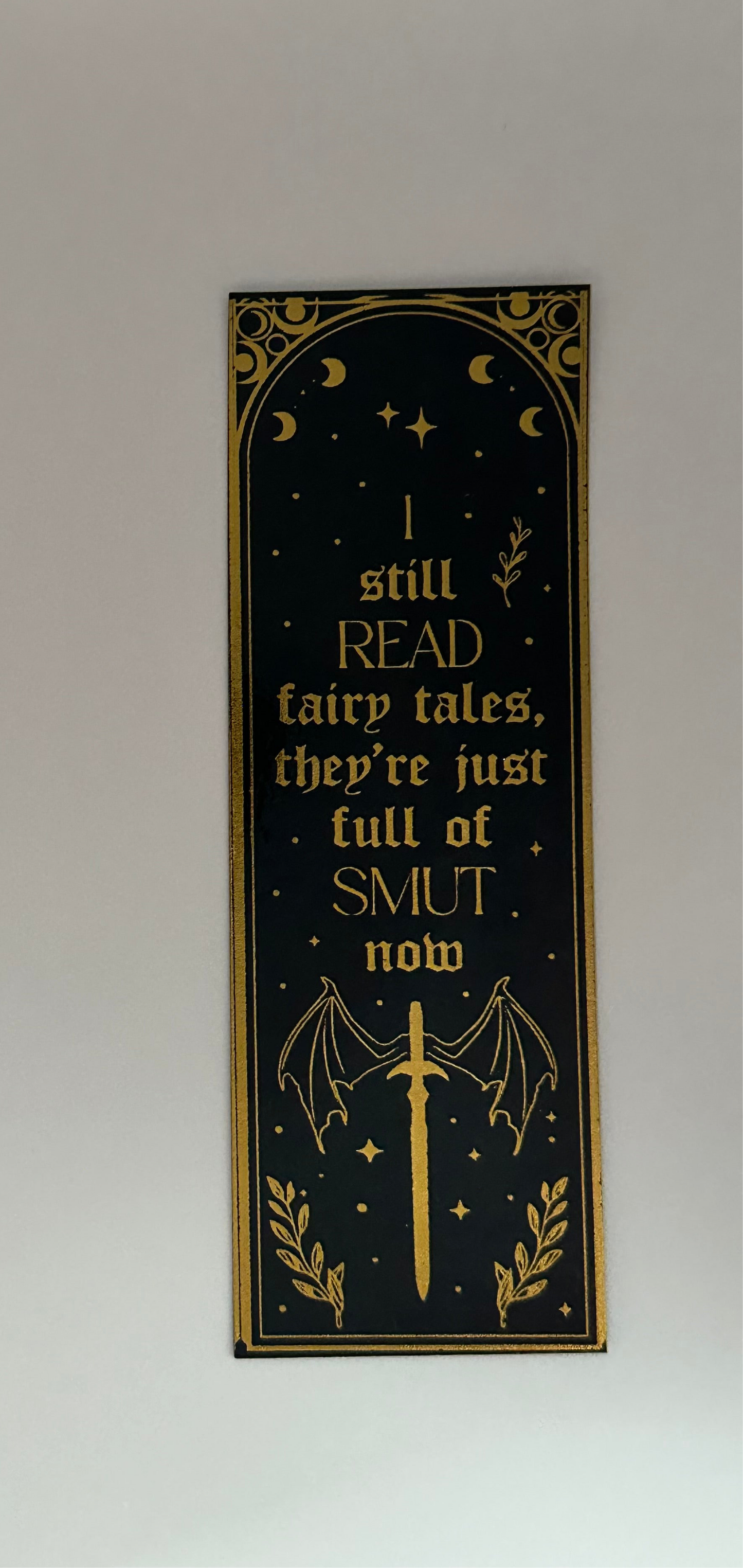 Spicy Fairy Tales - Foil Bookmark - (Gold)