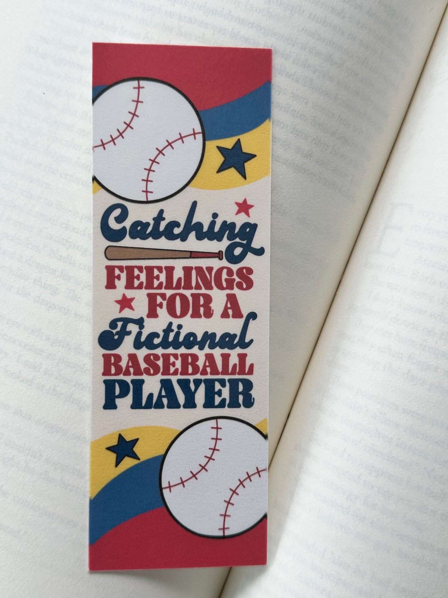 Baseball Romance Bookmark Bundle - 4 Pack