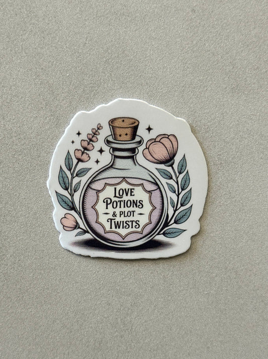 Love Potions & Plot Twists - Sticker