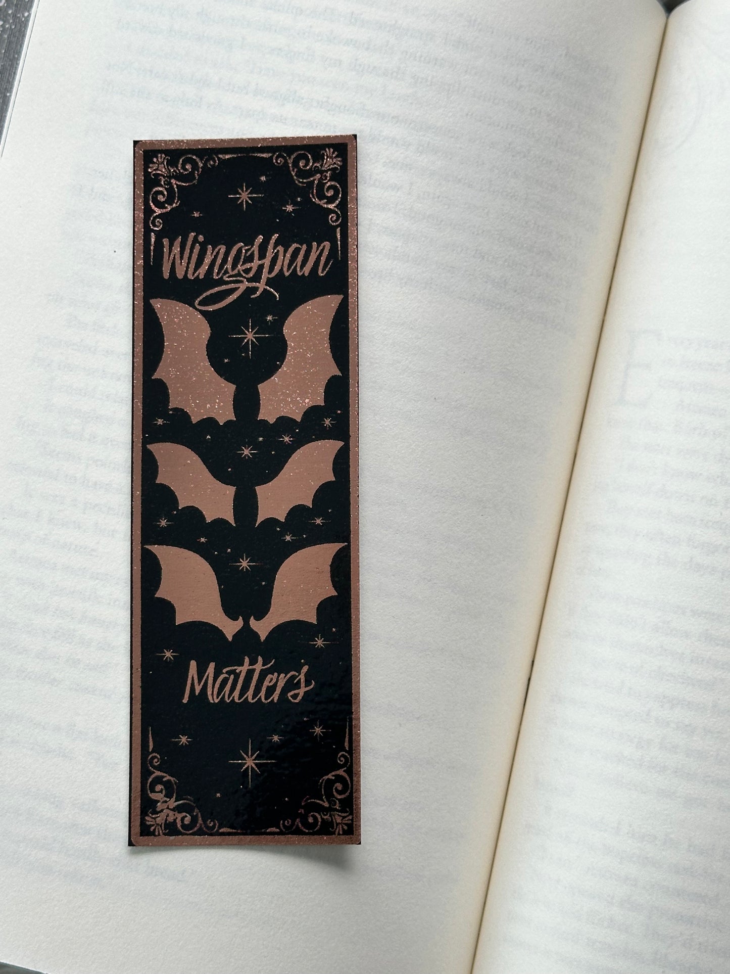 Wingspan Matters - Foil Bookmark - (Rose Gold)