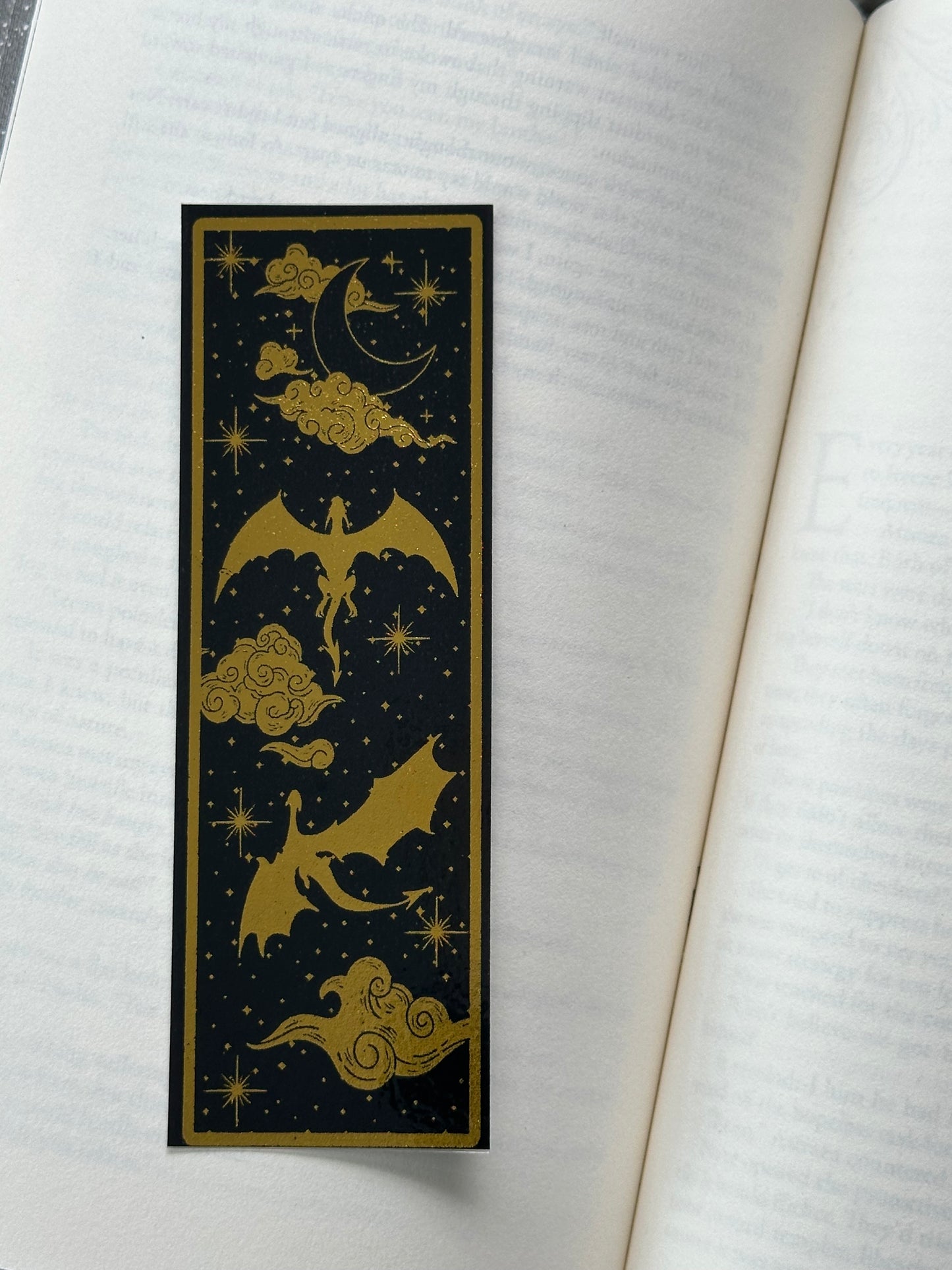 Dragon - Foil Bookmark - (Gold)