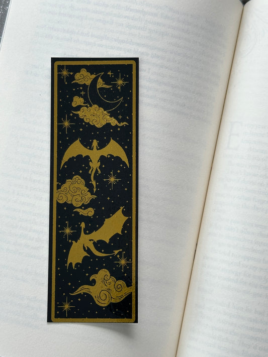 Dragon - Foil Bookmark - (Gold)