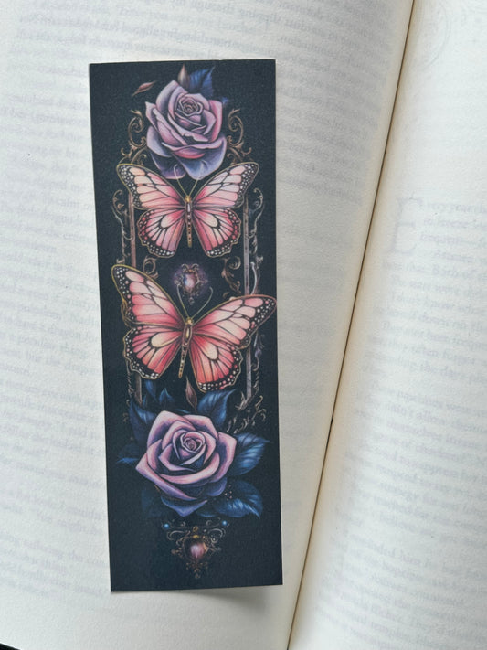 Butterflies & Roses - Bookmark (1)