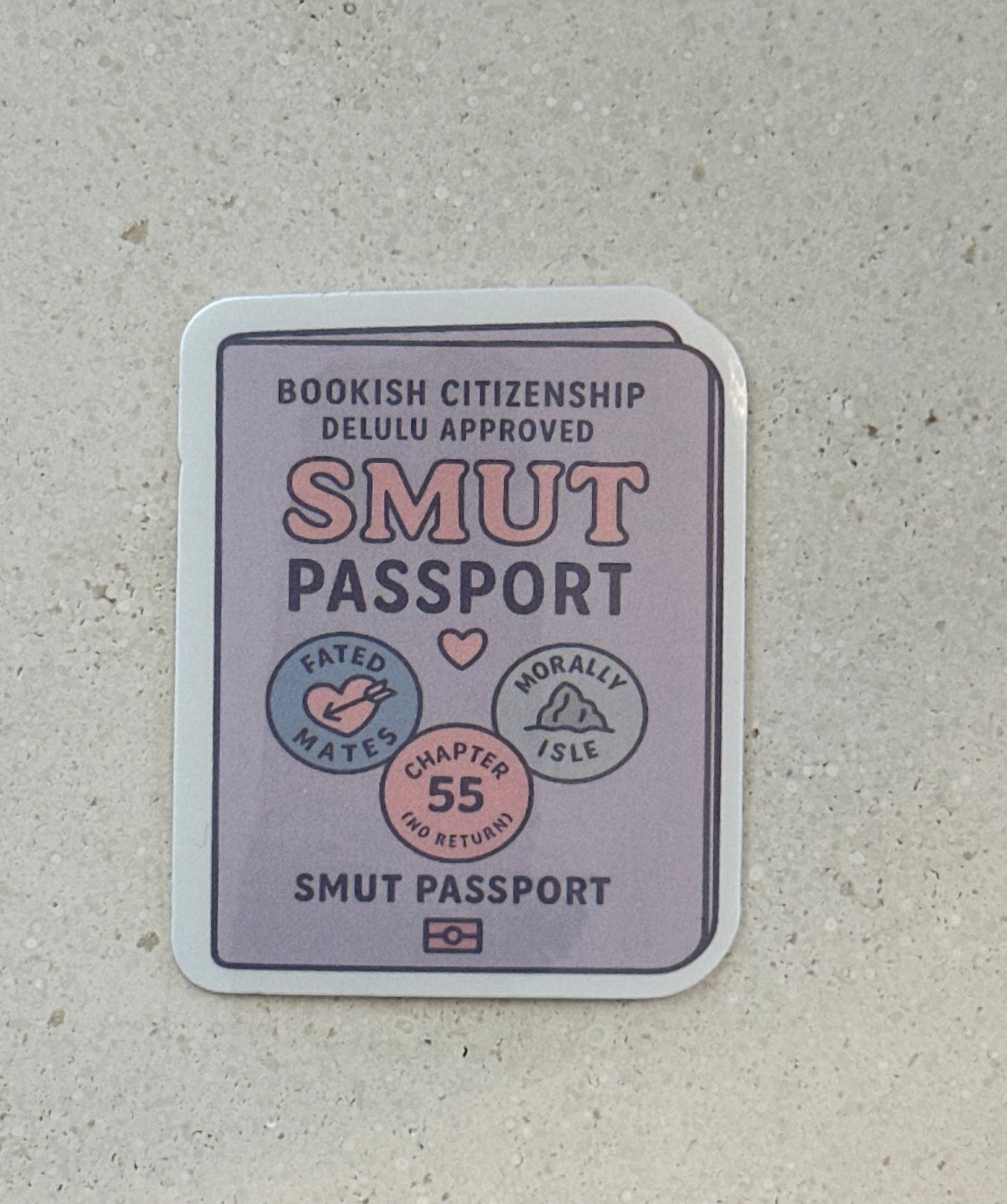 Smut Passport - Sticker