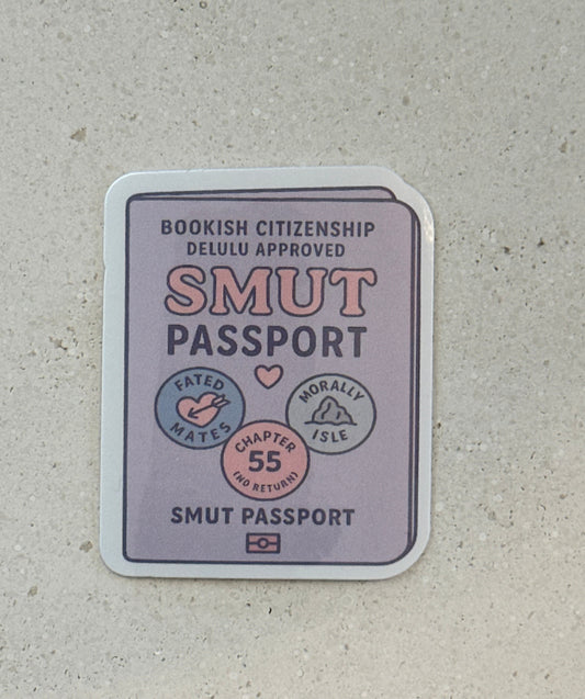 Smut Passport - Sticker