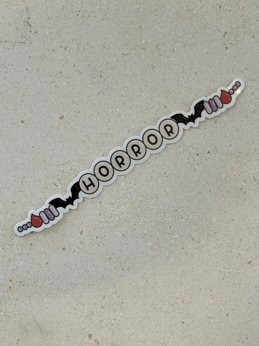 Horror Bracelet - Sticker