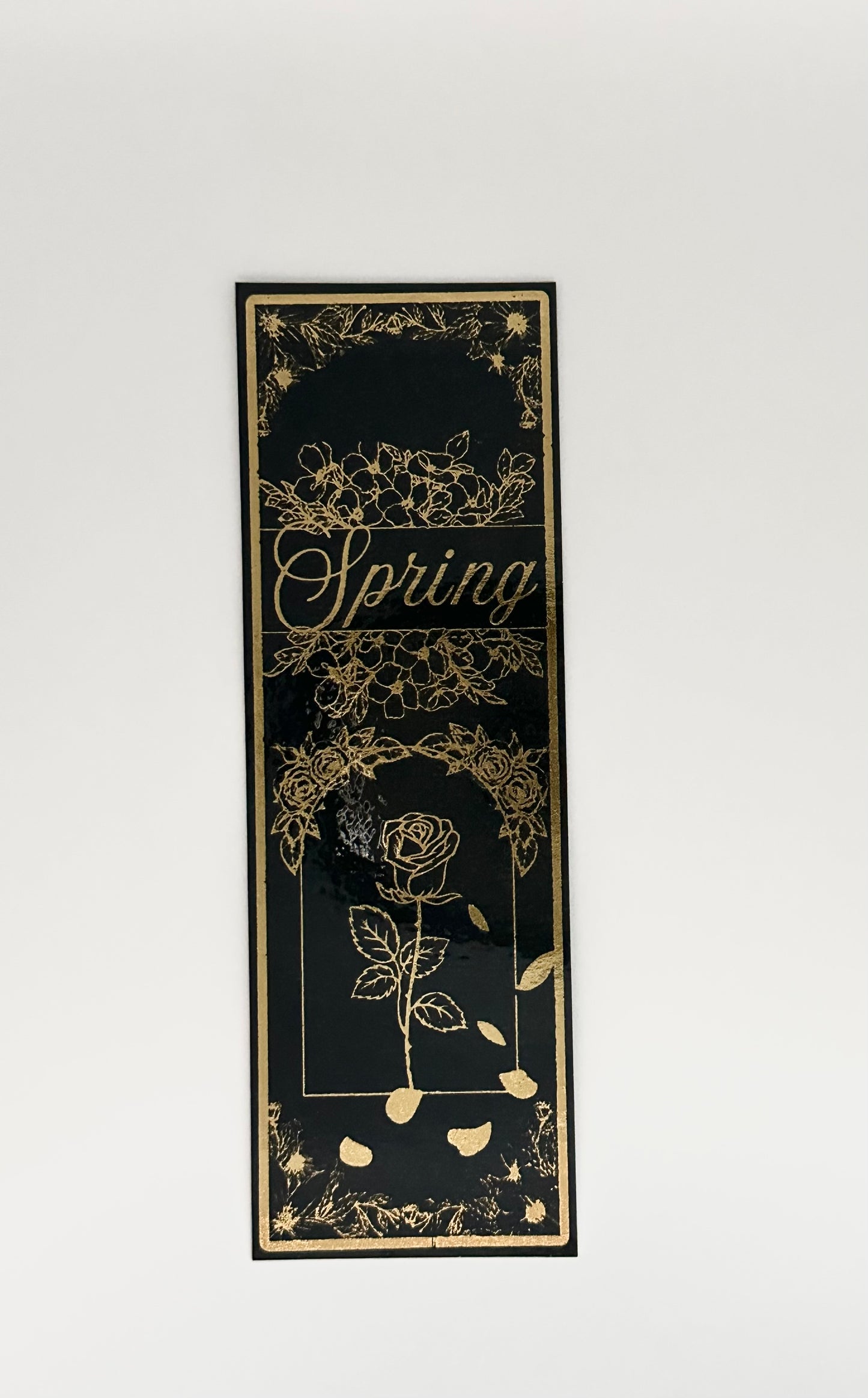 Spring - Foil Bookmark - (Gold)