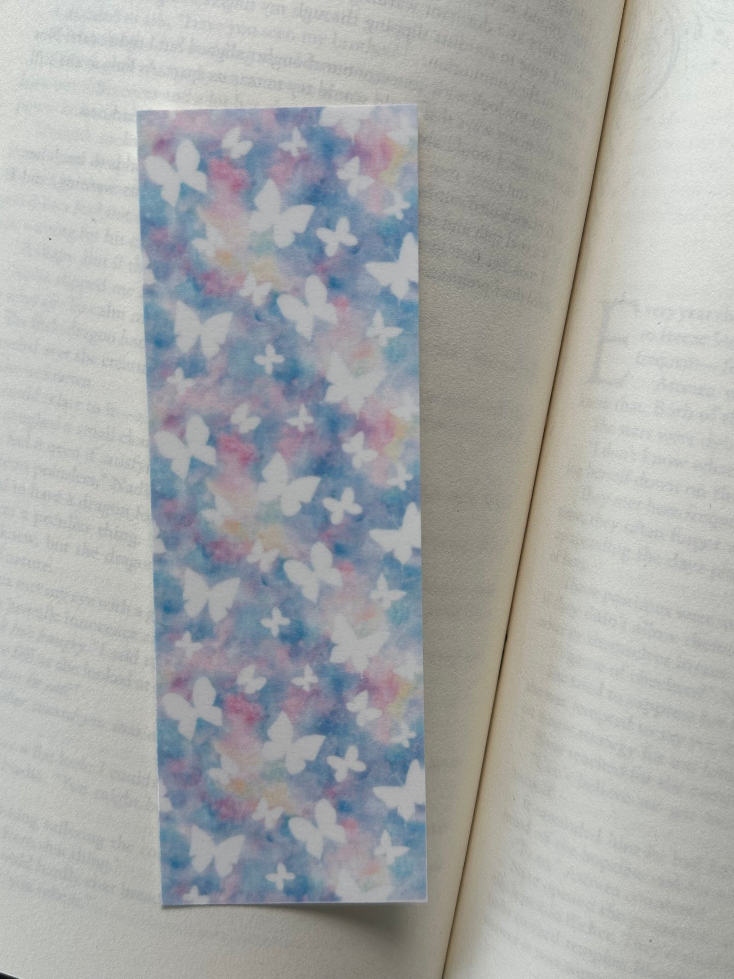 Cotton Candy Butterflies - Bookmark