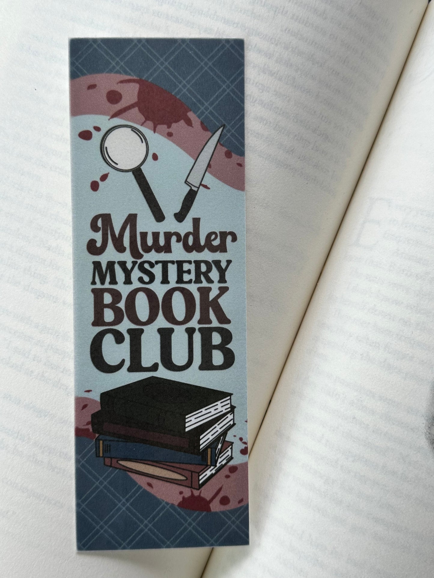 Murder Mystery Bookmark Bundle - 4 Pack