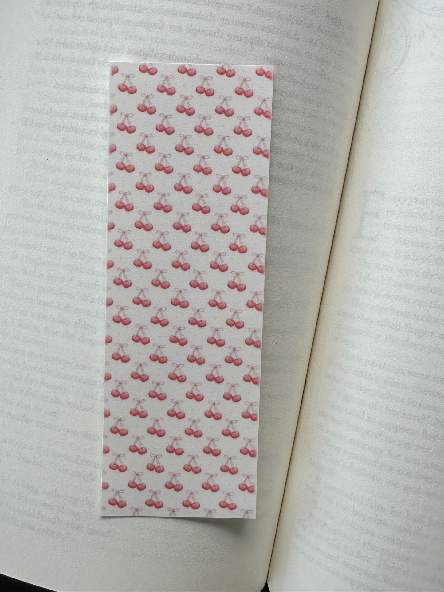 Cherries With Bows - Bookmark
