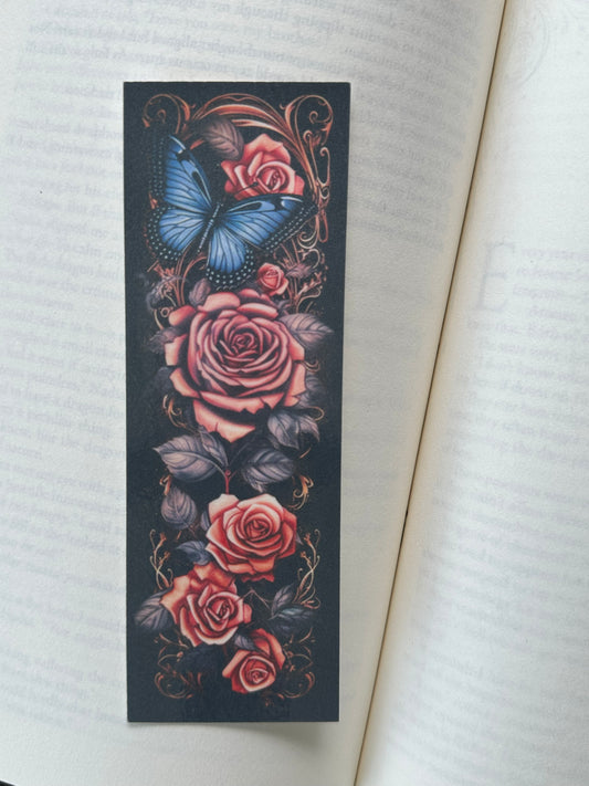 Butterflies & Roses - Bookmark (19)