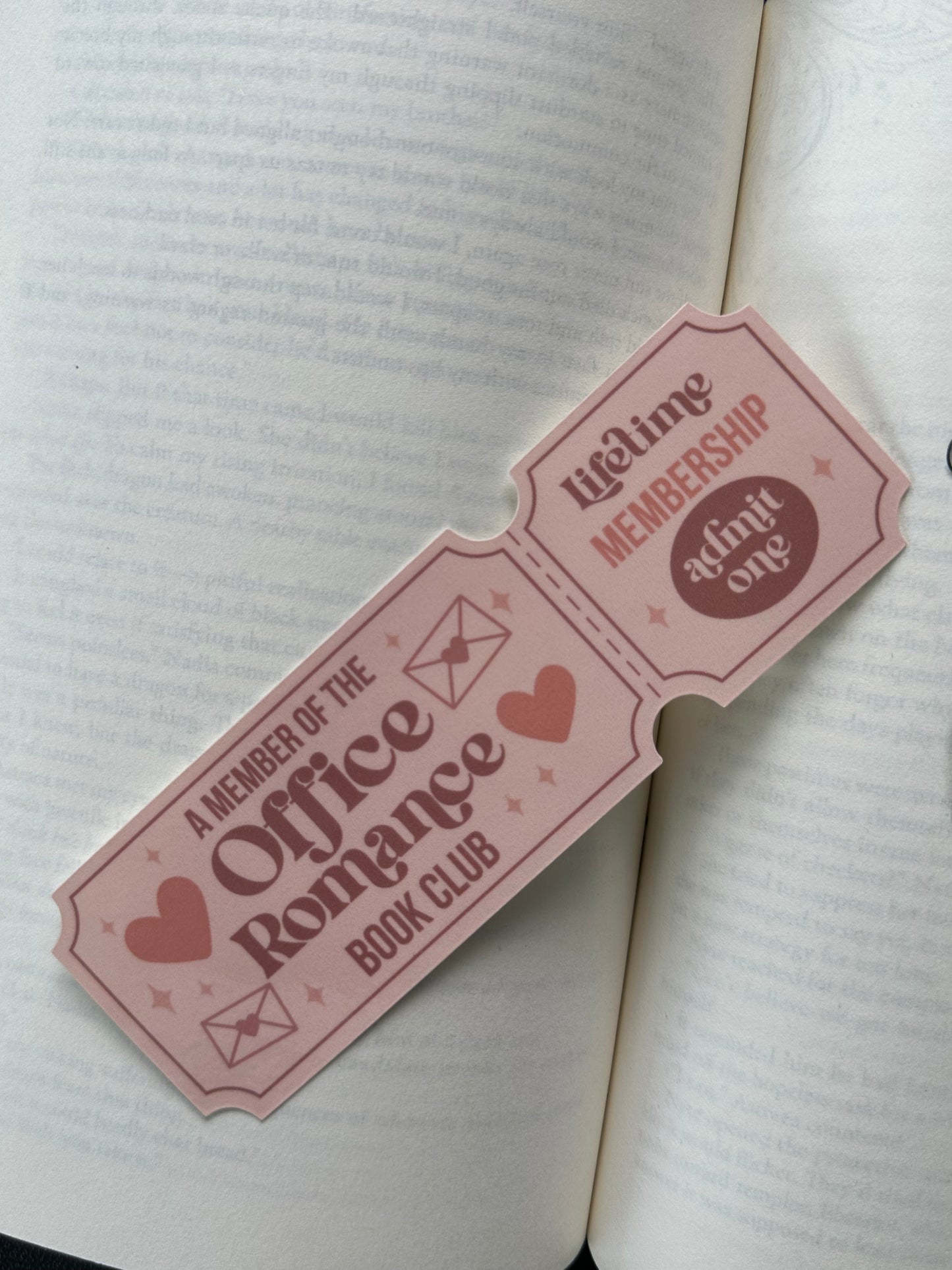 Office Romance Book Club - Bookmark