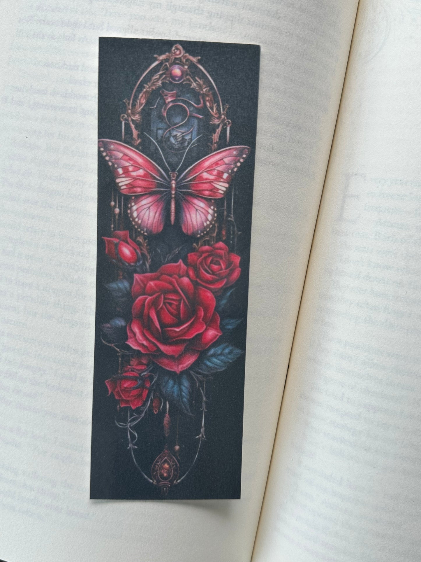 Red Butterfly - Bookmark (10)