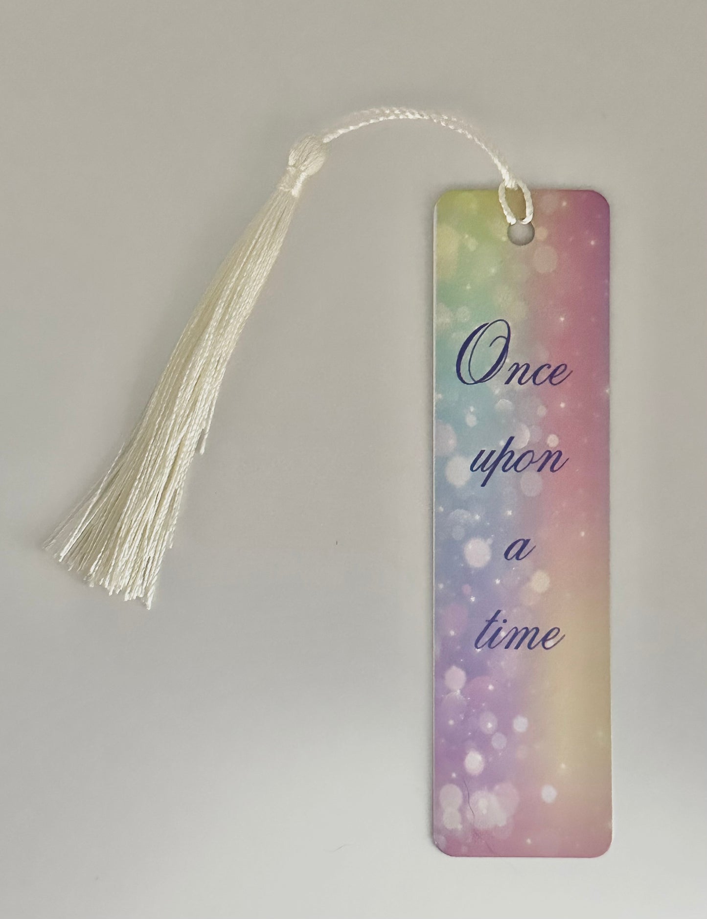 Once Upon A Time - Metal Bookmark (Rainbow)