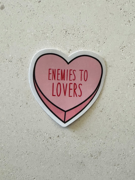 Enemies To Lovers Heart - Sticker