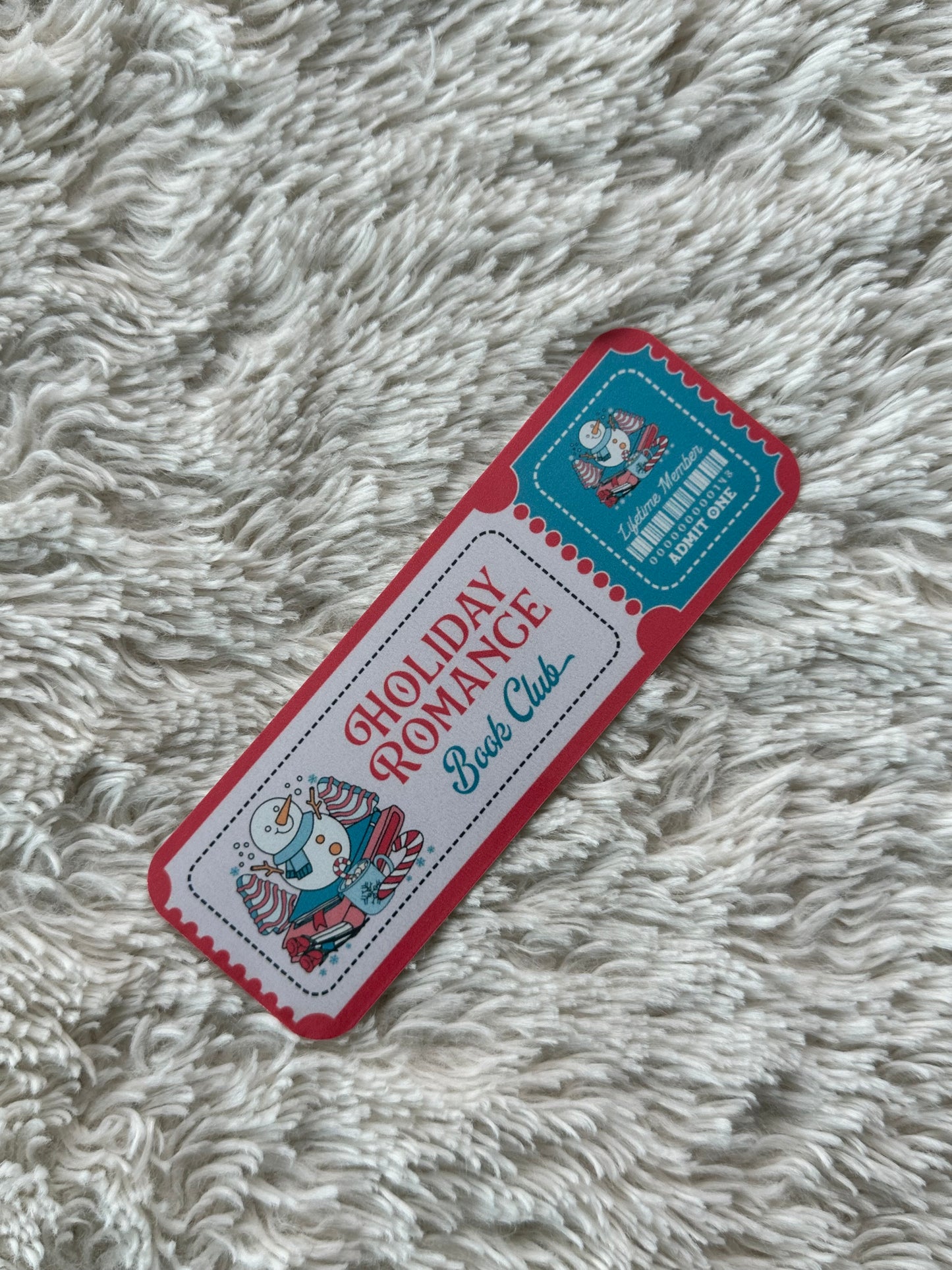 Holiday Romance Book Club - Bookmark (Green)