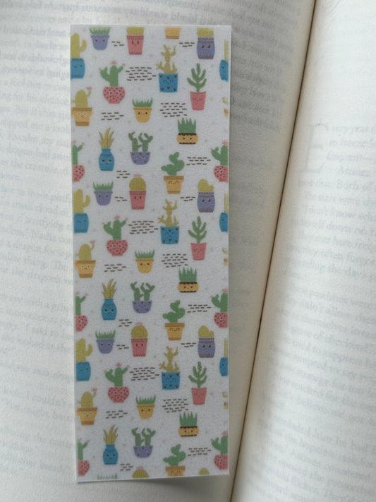 Cute Cactuses - Bookmark