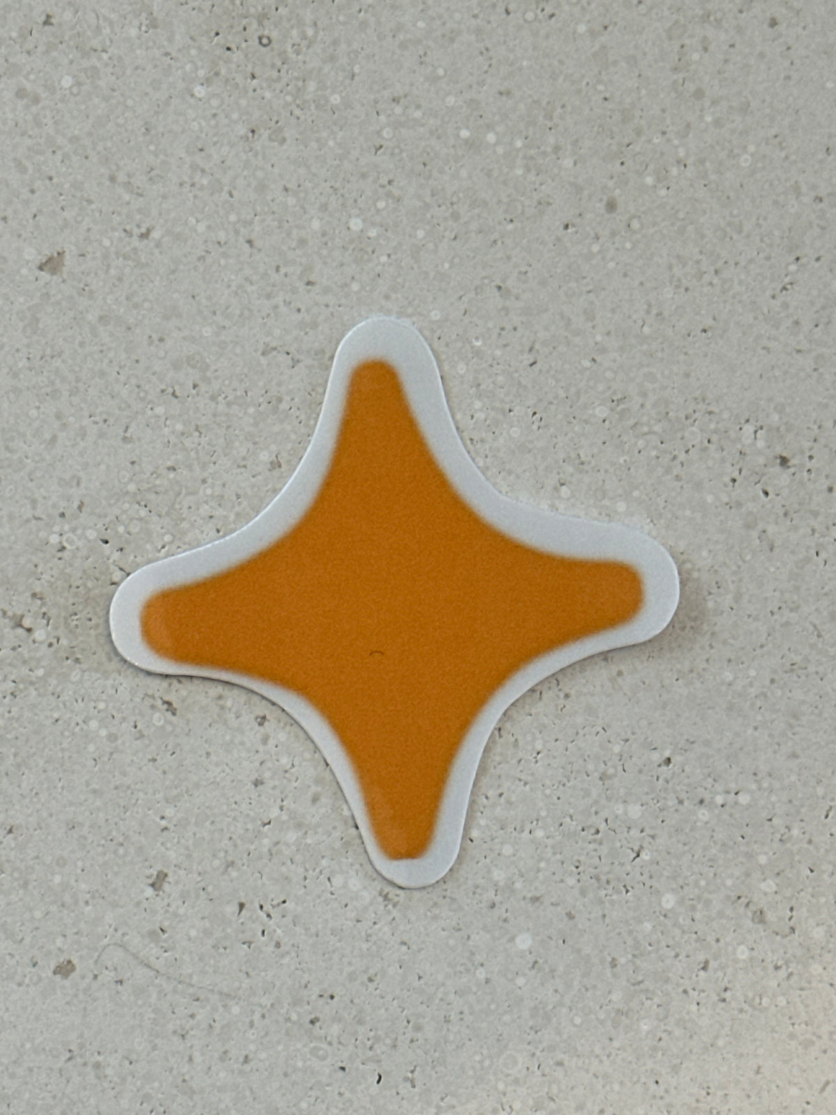 Blue, Black, Red, Gold Star - Stickers