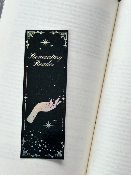 Romantasy Reader - Foil Bookmark - (Silver Holographic)
