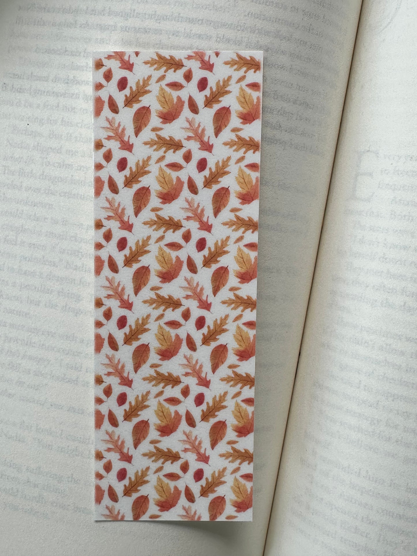 Fall Leaves - Bookmark