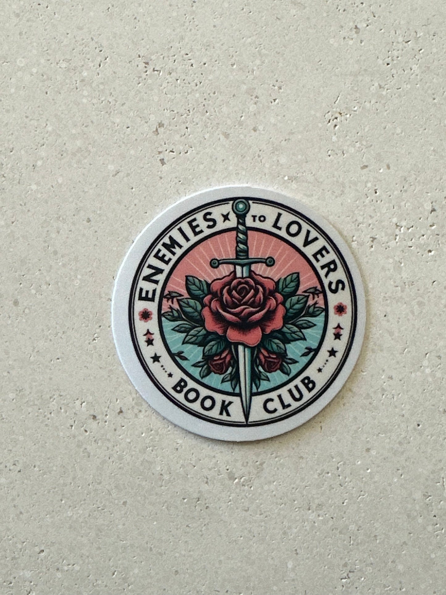 Enemies To Lovers Book Club - Sticker